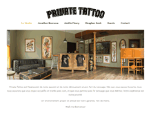 Tablet Screenshot of privatetattoomontreal.com